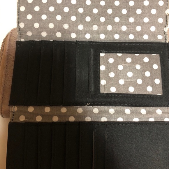 kenneth cole reaction womans wallet long grey silver Authentic - Picture 5 of 13